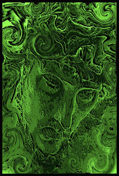 CHRIST FRATTALE, 2002 (Digitální dílo) od Ando Gilardi