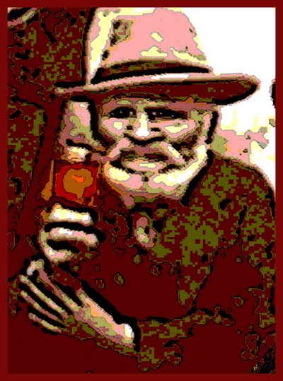 Přípitek na minulý život, 2002 (Digitální malba) od Ando Gilardi