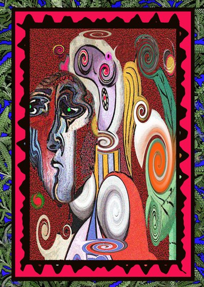 YOU TURN FRAMED PICASSIANI 2002, 2002 (Digitální dílo) od Ando Gilardi