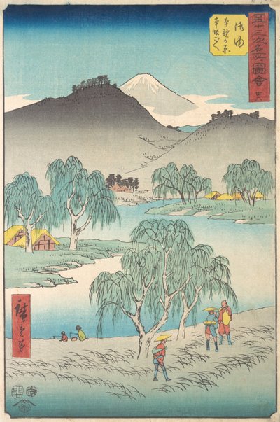 Goyu, 1855. , 1855. od Ando Hiroshige