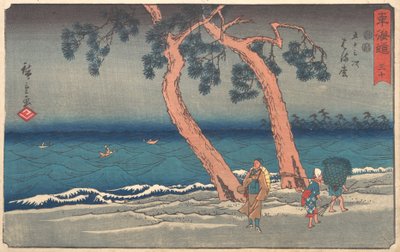 Hamamatsu Station, ca. 1842., ca. 1842. od Ando Hiroshige