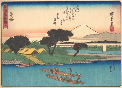 Hiratsuka, ze série Padesát tři zastávek na Tokaidské silnici, počátek 20. století. od Ando Hiroshige