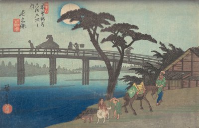 Nagakubo S Tachion. 28. od Ando Hiroshige