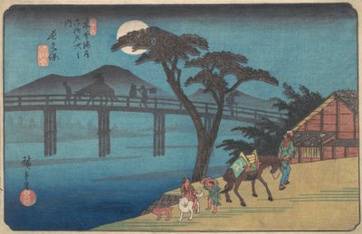 Stanice Nagakubo, ca. 1836, ca. 1836. od Ando Hiroshige