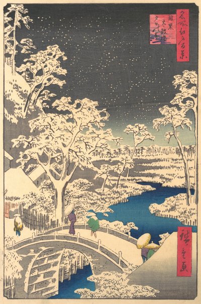 Ochanomizu, pravděpodobně konec 19. století., pravděpodobně konec 19. století. od Ando Hiroshige