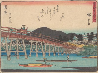 Okazaki, ca. 1838, ca. 1838. od Ando Hiroshige