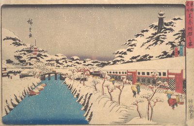 Zimní krajina, 1846., 1846. od Ando Hiroshige