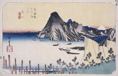 Pohled na Imagiri od Ando or Utagawa Hiroshige