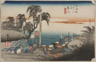Bohhana od Ando or Utagawa Hiroshige