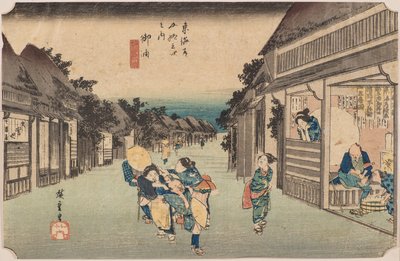 Olej od Ando or Utagawa Hiroshige
