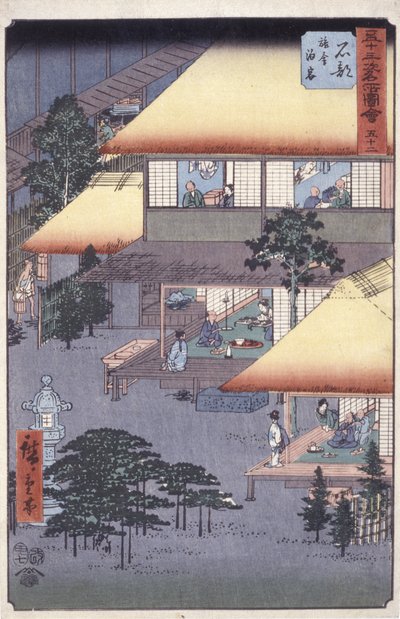 Ishiba od Ando or Utagawa Hiroshige
