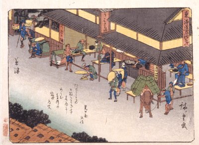 duch zabít od Ando or Utagawa Hiroshige