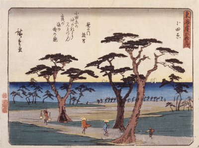 Odawara od Ando or Utagawa Hiroshige