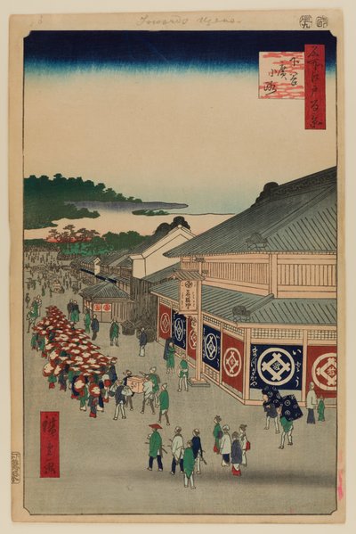 Shitaya Hirokoji od Ando or Utagawa Hiroshige