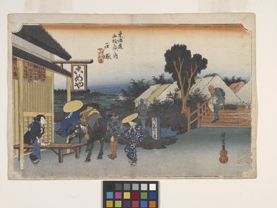 Totsuka, Motomachi-Betsudo od Ando or Utagawa Hiroshige