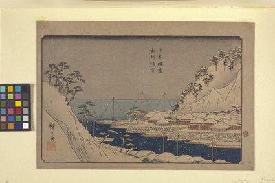Uraga Z Přístavů Japonska od Ando or Utagawa Hiroshige