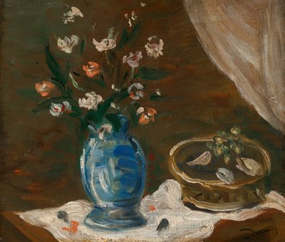 Zátiší s květinami - Váza bleu od Andre Derain