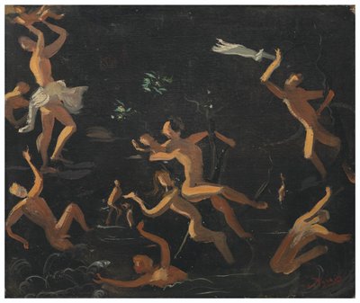 Nymfy ve vaně od Andre Derain