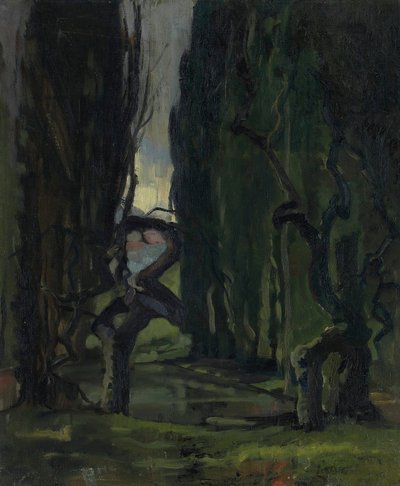 Vodní prvek v Carrières-sur-Seine od Andre Derain