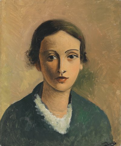 Portrét Geneviève, umělcovy neteře od Andre Derain