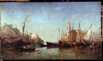 Pohled na Martigues od André Maglione