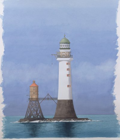 Bell Rock Light, Arbroath, Skotsko od Andras Kaldor