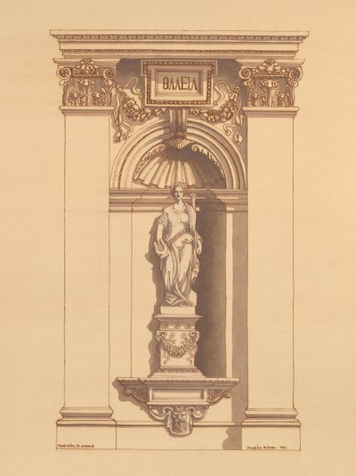 Budapešťská opera, Maďarsko (detail) od Andras Kaldor