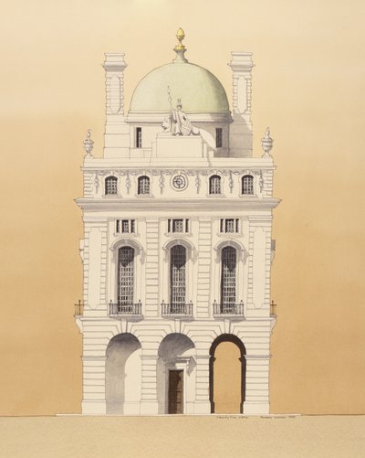 Okresní hasičský úřad, Picadilly, Londýn od Andras Kaldor