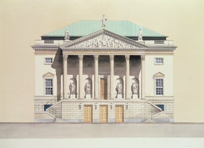 Deutsche Staatsoper, Berlín, Německo Fasáda z 18. století od Andras Kaldor