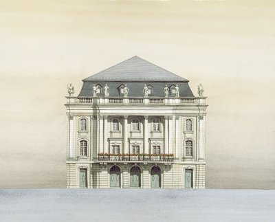 Margravial Opera House, Bayreuth, Německo od Andras Kaldor