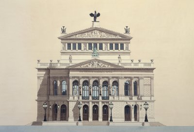 Opera, Frankfurt nad Mohanem, Německo od Andras Kaldor