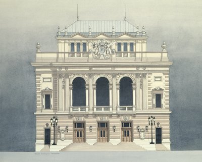 Opera Montpellier, Francie od Andras Kaldor
