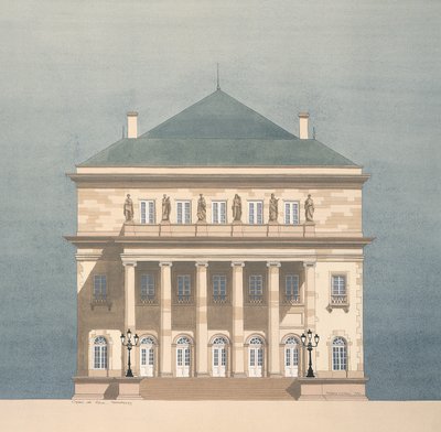 Opera du Rhin, Štrasburk, Francie od Andras Kaldor