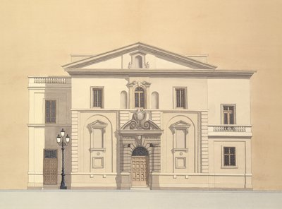 Rossiniho divadlo, Pesaro , Itálie od Andras Kaldor
