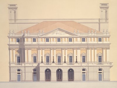 Teatro alla Scala, Milán, Itálie od Andras Kaldor