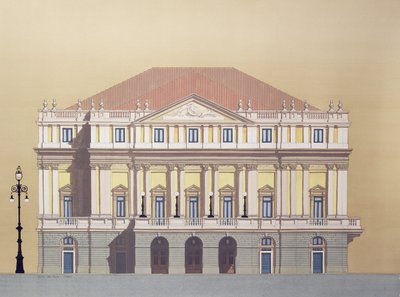 Teatro alla Scala, Milán, Itálie od Andras Kaldor