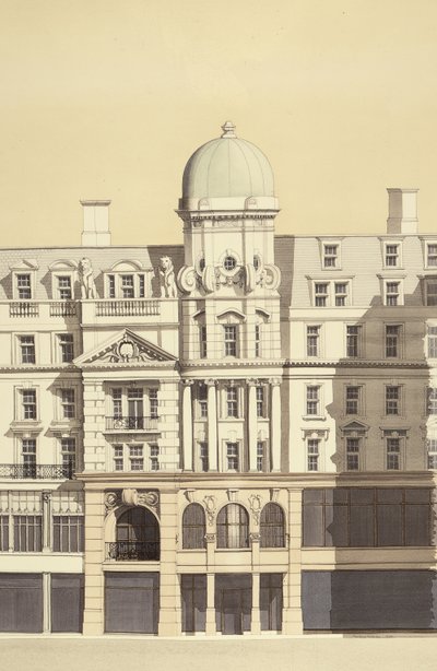 The Linen Hall (detail), Regent Street, Londýn od Andras Kaldor