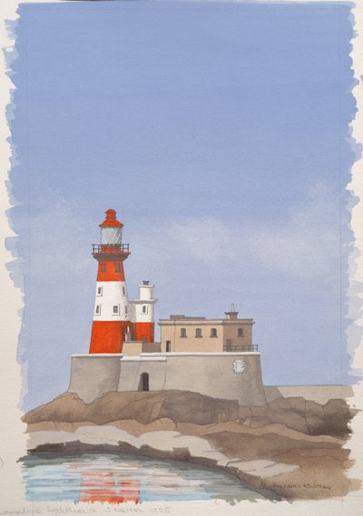Maják Longstone, ostrov Farne od Andras Kaldor