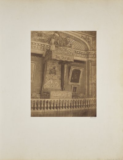 Ložnice Ludvíka XIV. od Andre Adolphe Eugene Disderi