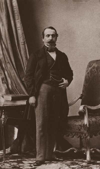 Císař Napoleon III, kolem roku 1860 od Andre Adolphe Eugene Disderi