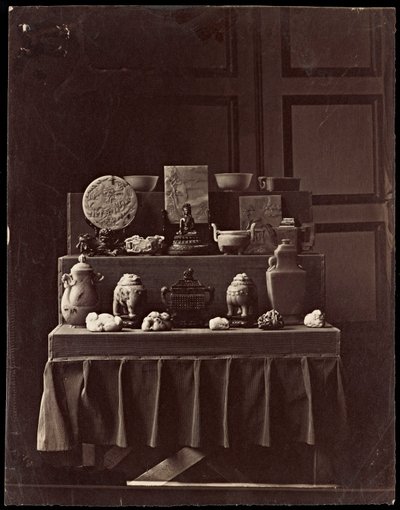 Francouzská kořist z letních paláců v Pekingu od Andre Adolphe Eugene Disderi