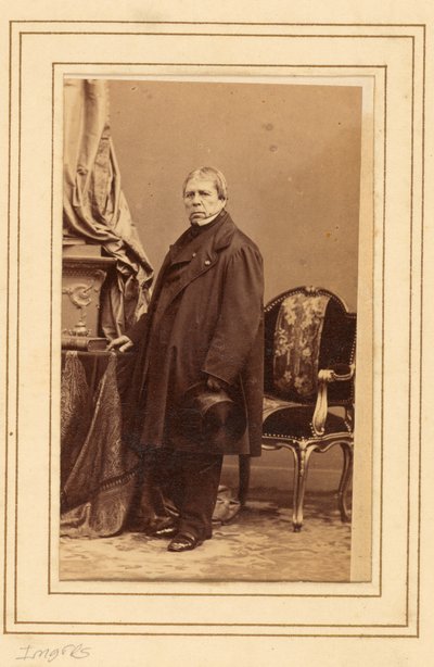 [Jean Auguste Dominique] Ingres malíř (1780 - 1867) od Andre Adolphe Eugene Disderi