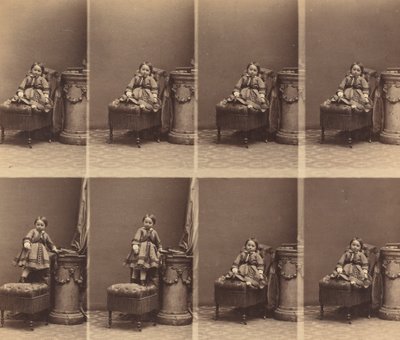 Mademoiselle Trachier, c. 1860. od Andre Adolphe Eugene Disderi