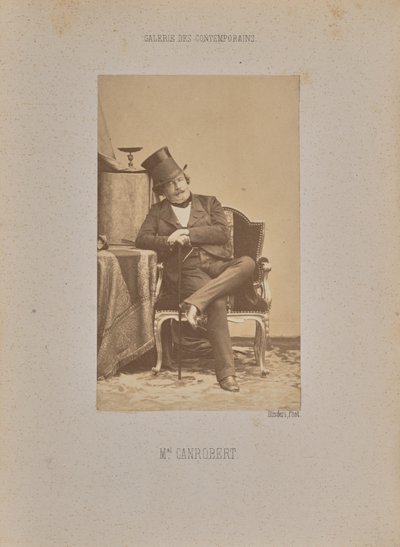 Maršál Canrobert od Andre Adolphe Eugene Disderi