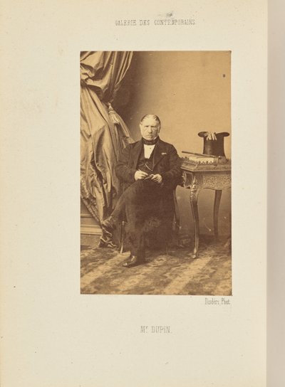 Pan Dupin od Andre Adolphe Eugene Disderi