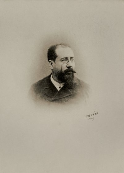 Portrét Maurice Rouviera (foto) od Andre Adolphe Eugene Disderi