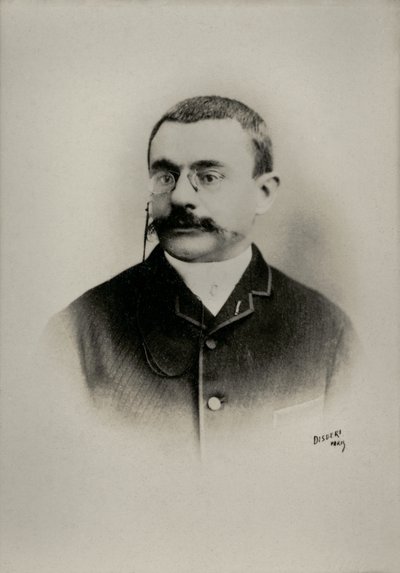 Portrét Theophila Delcasse (foto) od Andre Adolphe Eugene Disderi