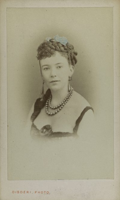 Portrét Cora Pearl 1836-1886, cca 1865. od Andre Adolphe Eugene Disderi