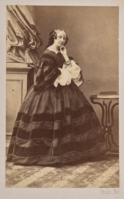 Portrét baletky Marie Taglioni 1804-1884, 1862. od Andre Adolphe Eugene Disderi