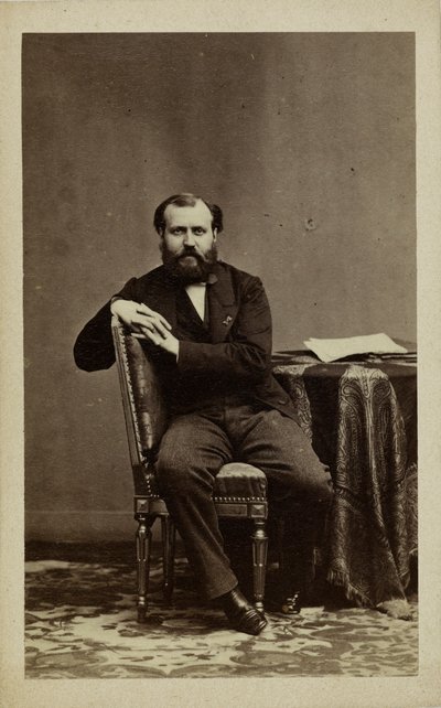 Portrét skladatele Charlese Gounoda 1818-1893. od Andre Adolphe Eugene Disderi